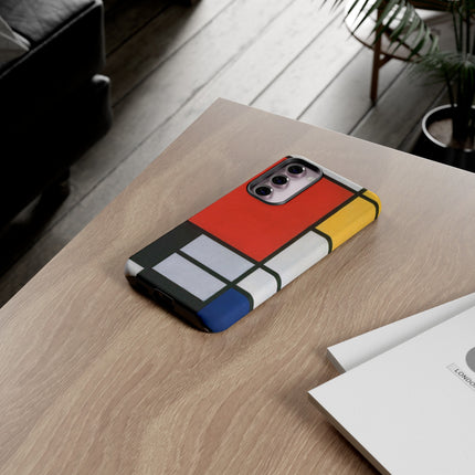 Composition with Red, Yellow, Blue, and Black by Piet Mondrian Phone Cases