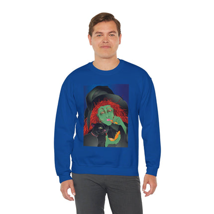 Mirror, Mirror A Witch's Touch Women’s Unisex Heavy Blend™ Crewneck Sweatshirt