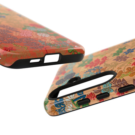 Ornamental Japanese Flower Pattern Phone Cases