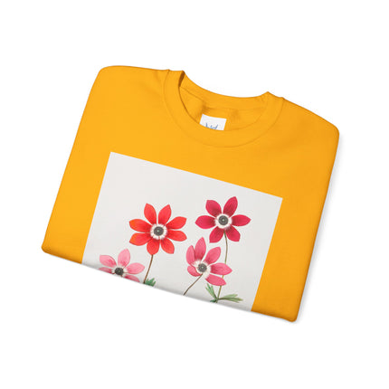 Anemoon, Anemone by Anselmus Boëtius de Boodt Heavy Blend™ Crewneck Sweatshirt