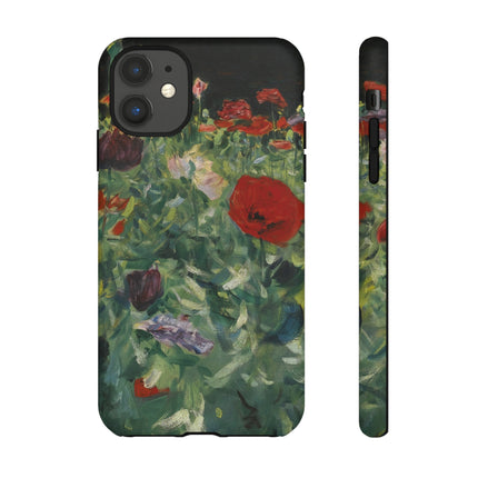 Poppies (A Study of Poppies for Carnation, Lily, Lily, Rose) by John Singer Sargent Phone Cases