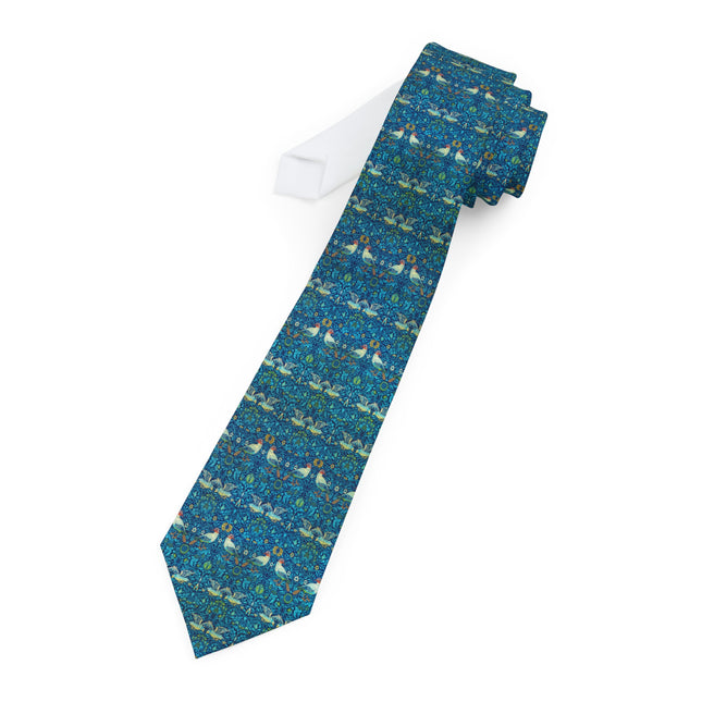 Birds by William Morris Necktie