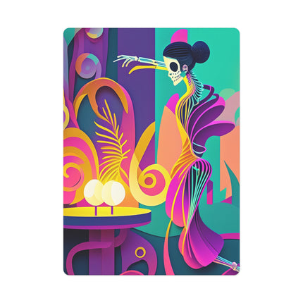 Dance of the Skeleton Ballerinas Playing Cards