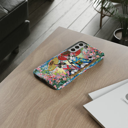 Kimono Kitties Phone Cases