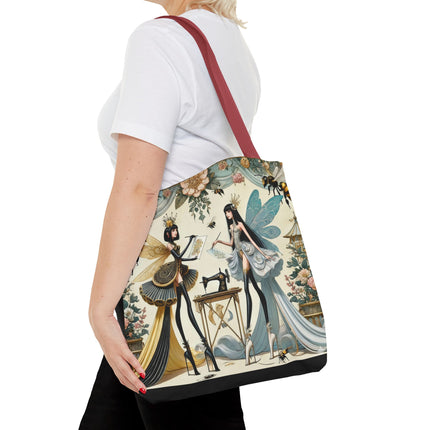 The Quiet Work of Fairies Tote Bag – Enchanted Atelier & Gentle Magic