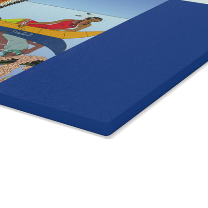 Le long du Missouri by George Glass Cutting Board