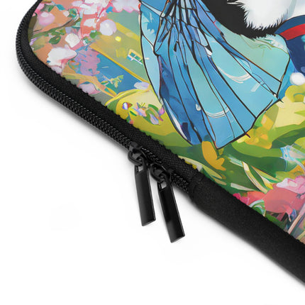 Rainy Day Ducks Laptop Sleeve