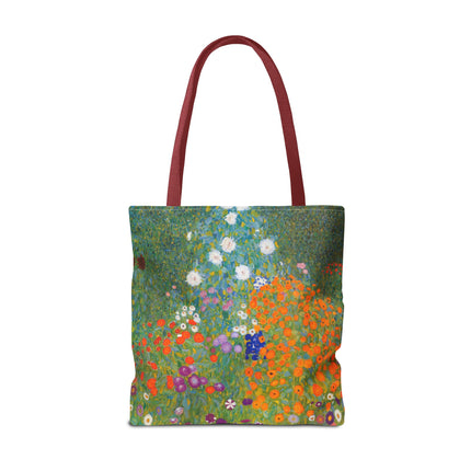 Cottage Garden by Gustav Klimt Tote Bag (AOP)