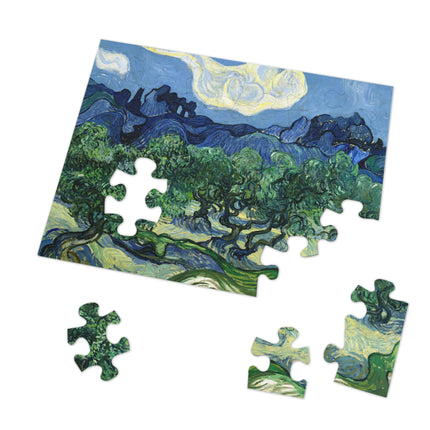 Olive Trees by Vincent Van Gogh Puzzle (30, 110, 252, 500-Piece)