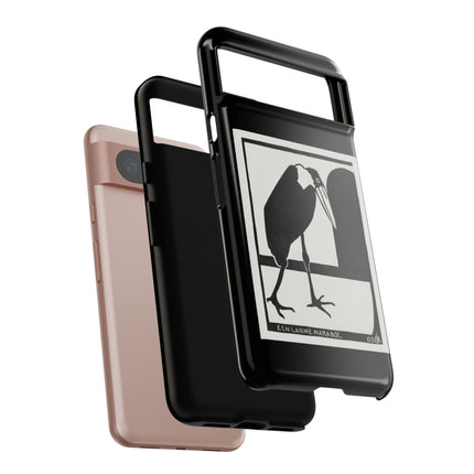 A Lame Marabou by Samuel Jessurun de Mesquita Phone Cases