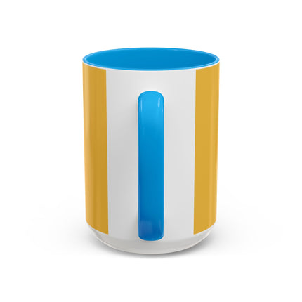 Composition with Red, Yellow, Blue, and Black by Piet Mondrian Colorful Mugs (11oz, 15oz)