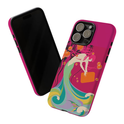 Mermaid Dive Phone Case – Vibrant Waves & Playful Elegance
