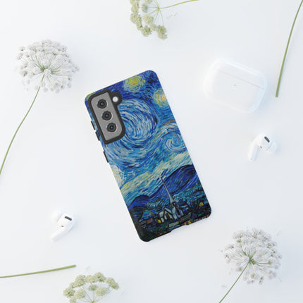 The Starry Night by Vincent Van Gogh Phone Cases