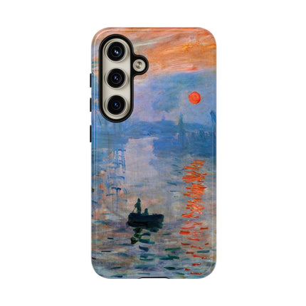 Sunrise by Claude Monet Phone Cases