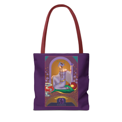 Astrology Gem Series: February & Amethyst Tote Bag