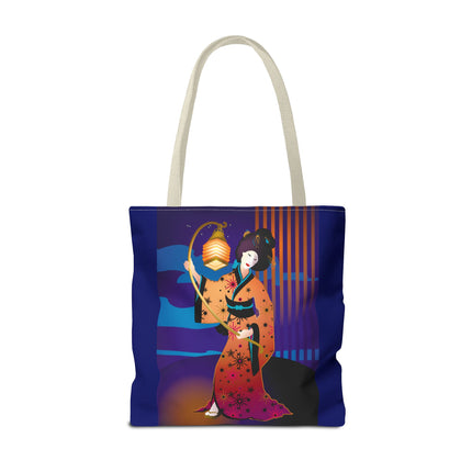 The Enchanting Geisha Tote Bag (AOP)