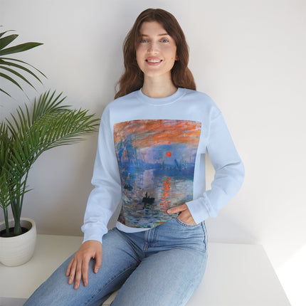 Sunrise by Claude Monet Heavy Blend™ Crewneck Sweatshirt