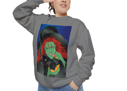 Mirror, Mirror A Witch's Touch Unisex Garment-Dyed Sweatshirt