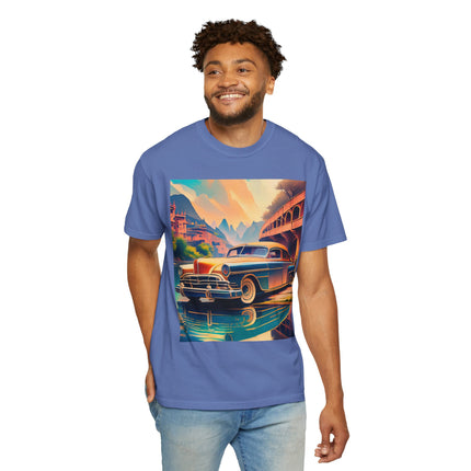 1953 Buick Roadmaster Unisex Garment-Dyed T-shirt