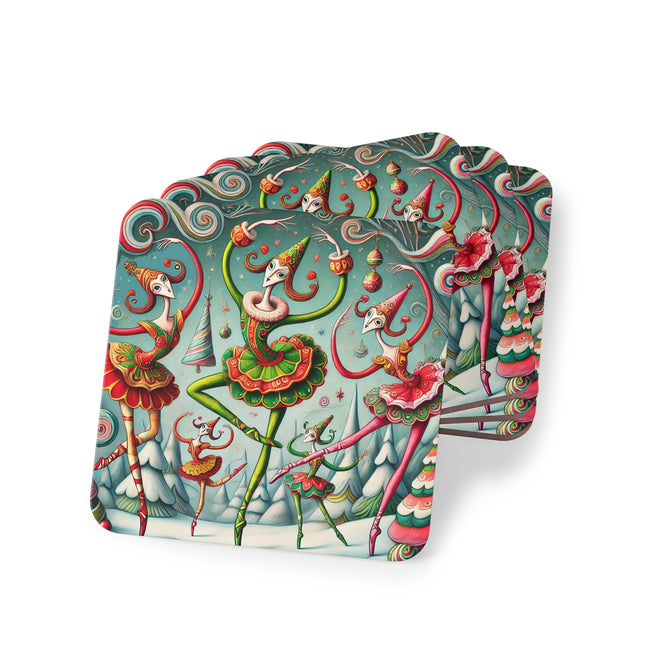 Christmas Ballet of the Absurd Coasters