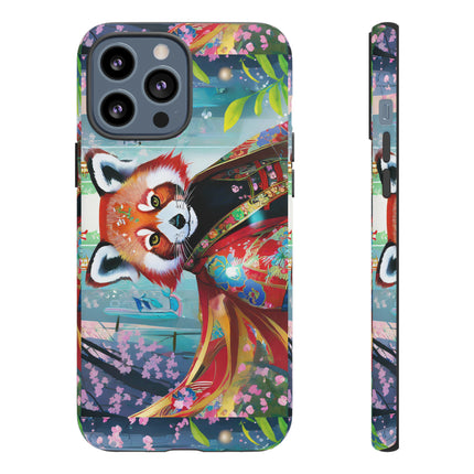 Cybernetic Red Panda Phone Cases