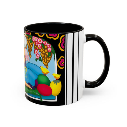Blooms and Chicks Colorful Mugs (11oz, 15oz)