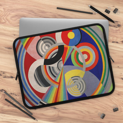Rythme No. 1 by Robert Delaunay Laptop Sleeve