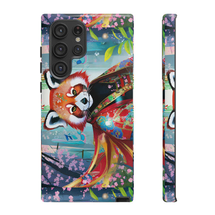 Cybernetic Red Panda Phone Cases