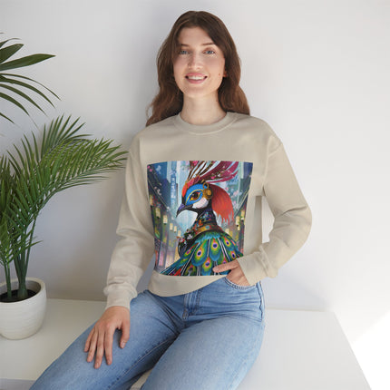 Techno Plumes Unisex Heavy Blend™ Crewneck Sweatshirt