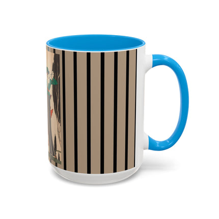 L'Arc Rouge by George Barbier Colorful Mugs (11oz, 15oz)