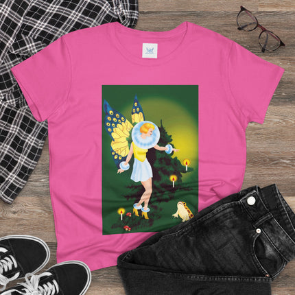 The Enchanted Encounter Women's Midweight Cotton Tee