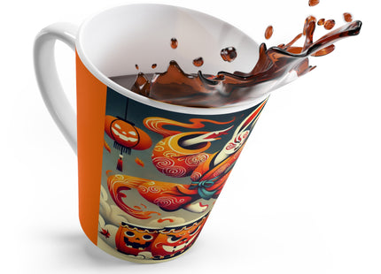 Jack-O’-Lantern Drums & The Kabuki Latte Mug