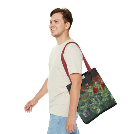 Poppies (A Study of Poppies for Carnation, Lily, Lily, Rose) by John Singer Sargent Tote Bag (AOP)