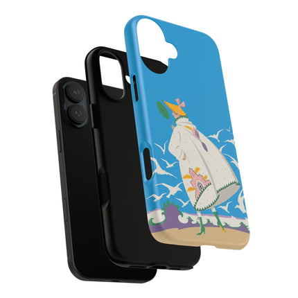 Seaside Wanderer Phone Case – Whimsical Charm & Coastal Delight