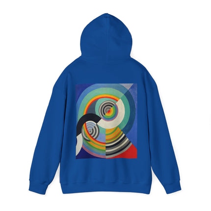 Rythme No. 3 by Robert Delaunay Heavy Blend™ Hooded Sweatshirt
