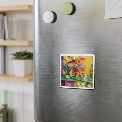 Origami Bicycle Die-Cut Magnets (5 Sizes)