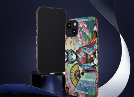 Cyberpunk Geisha Phone Cases