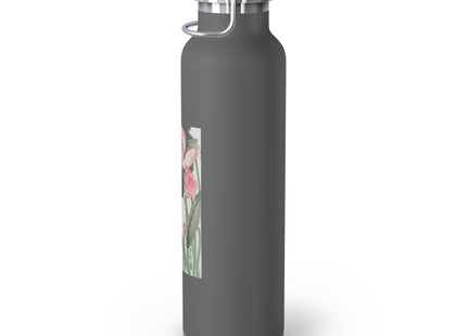 Blooming Lotus Flowers by Ohara Koson Vacuum Insulated Bottle, 22oz