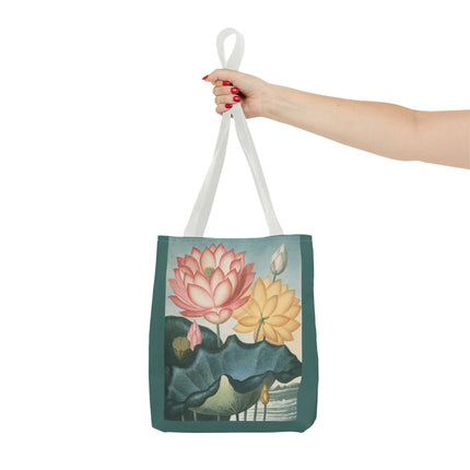 The Sacred Egyptian Lotus by Robert John Thornton Tote Bag (AOP)
