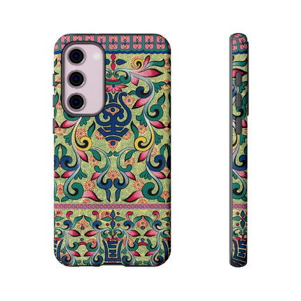 Colorful Flower Pattern by Owen Jones Phone Cases