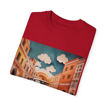 1960 Alfa Romeo Giulietta Unisex Garment-Dyed T-shirt