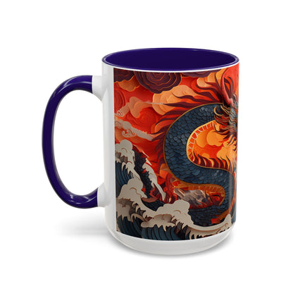 Emergence of the Dragon Colorful Mugs (11oz, 15oz)