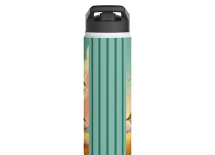Swift Cheetah Stainless Steel Water Bottle, Standard Lid