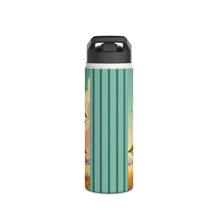 Swift Cheetah Stainless Steel Water Bottle, Standard Lid