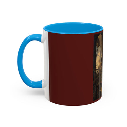 Raphael and his Muse in the Atelier by Vincenzo Abbati Colorful Mugs (11oz, 15oz)