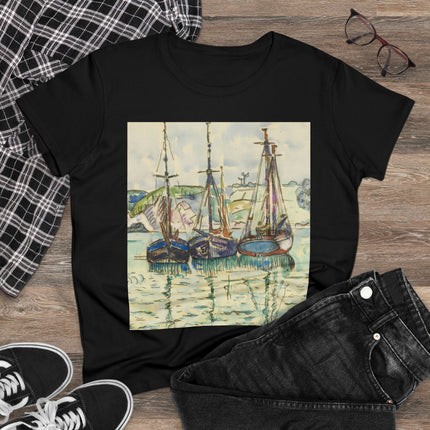 Le Trieux Paul Signac Women's Midweight Cotton Tee
