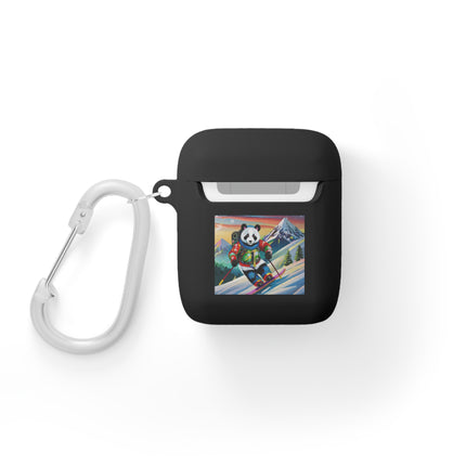Cyberpunk Panda AirPods Case Cover