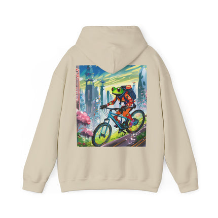 Cyberpunk Frog – Heavy Blend™ Hooded Sweatshirt