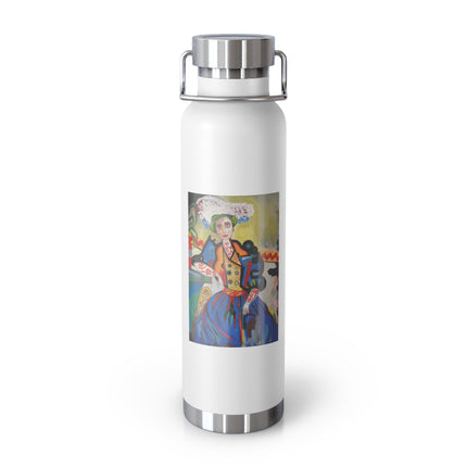 A Mulher by Amadeo de Souza-Carosa Copper Vacuum Insulated Bottle, 22oz