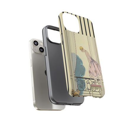 Falbalas et fanfreluches, La Souris by George Barbier Phone Cases